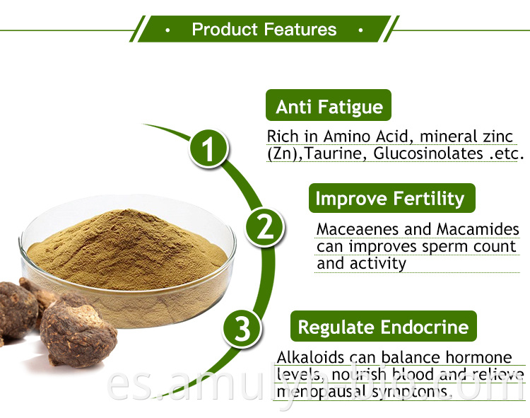 maca root extract feature